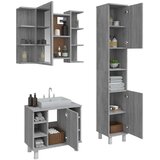  3-dijelni set kupaonskih ormarića boja hrasta sonome drveni | shoptok.hr