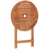  Sklopivi vrtni stol od masivnog bagremovog drva 60 x 75 cm | shoptok.hr