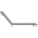  Jastučić za ležaljku GEMERT 100% poliester Siva 200 x 50 x 3 cm - Siva 200 x 50 x 3 cm Poliester | shoptok.hr