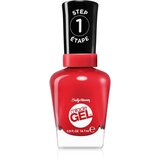 Sally Hansen Miracle Gel™ gel lak za nohte brez uporabe UV/LED lučke odtenek 680 Rhapsody Red 14,7 ml | Shoptok.si