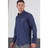 Dewberry G720 MEN'S SHIRT-NAVY BLUE - WHITE | shoptok.hr