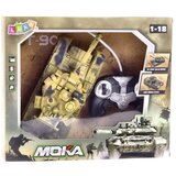 Vojni tenk T90 s daljinskim upravljanjem, RC svjetlima i zvukovima, pijesak 1:18 | shoptok.hr