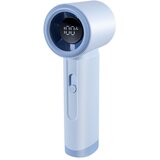 INF Digitalni turbo ročni mini ventilator z LED zaslonom, USB-C Blue, (5000286494) | Shoptok.si