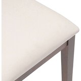  Jedilni stoli z blazinami 2 kosa Brown Solid Wood Rubber | Shoptok.si