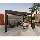 Ambia Garden jedilna lounge garnitura mrežasta prevleka, tekstilno pletivo, tkanina aluminij | Shoptok.si