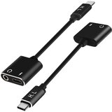 AVIZAR USB-C na 3,5 mm prikljucek in USB-C avdio in polnilni adapter, HL-095 - crn, (20618011) Cene