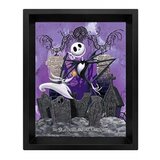 Pyramid International Disney The Nightmare pred božičnim plakatom v 3D (Jack Skellington Graveyard Design) lentikularni plakat v okvirju škatle 25 cm, (20837223) Cene