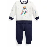 Polo Ralph Lauren Trenirka za dojenčka mornarsko modra barva
