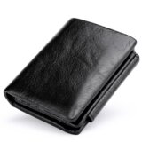 INF RFID varna usnjena denarnica za moške – trojna teža in vitkost Black, (22062056) | Shoptok.si