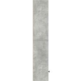 vidaXL Regal za knjige boja betona 31x24x127 cm konstruirano drvo | shoptok.hr