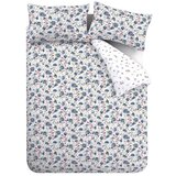 Bianca Bela/modra enojna flanelna posteljnina 135x200 cm Ophelia Floral – Cene