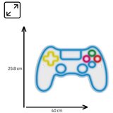 Manta LED svjetleća oznaka GAMEPAD 2, 40x25.8cm, plexi, multicolor SNL63MT | shoptok.hr