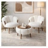 Atelier Del Sofa fotelje i klub stočić star white Cene