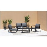 Ramiz Vrtno pohištvo iz aluminija + kavč + dva fotelja + miza | Shoptok.si
