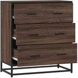  Komoda boja hrasta 68x35x76 cm konstruirano drvo i metal | Eponuda.com
