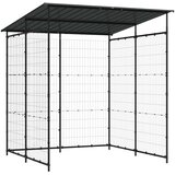 vidaXL spremište za bicikle 190 x 190 x 222 cm čelično crno | shoptok.hr