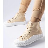 Gemre Beige platform sneakers Guerrino | shoptok.hr