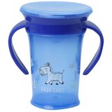 BABY CHEF no-spill čaša 360° 210ml, 9m+, plava | Eponuda.ba