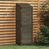  Vrtno spremište antracit 55 x 52 x 174,5 cm od masivne jelovine | shoptok.hr