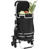 Kolica za kupovinu Crna 47 x 39 x 100,5 cm Oxford tkanina | shoptok.hr