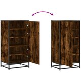 vidaXL Stalak za cipele boja hrasta 48x38x97,5 cm konstruirano drvo | shoptok.hr