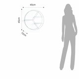 Tomasucci Bela večnivojska kovinska polica 45 cm Sorbo – | Shoptok.si