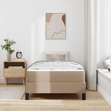  Krevetna konstrukcija Boja cappuccina 90 x 200 cm tkanina | shoptok.hr
