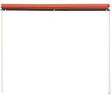 Maison Chic Zložljiva tenda - Senčniki 250x150 cm oranžna in rjava, (22038770) Cene