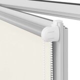 vidaXL rolo zatemnjena umazano bele 110x150cm tkanina širina 105,7cm | Shoptok.si