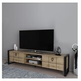 Hanah home tv polica mila oud oak black | ePonuda.com