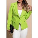 Fenzy Blazer S Klasičnim Ovratnikom, Zelen Cene