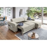 Miuform Bež sklopiva/s prostorom za odlaganje kutna garnitura Classy Sophie – | shoptok.hr