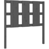  Uzglavlje za krevet sivo 95,5 x 4 x 100 cm od masivne borovine | Eponuda.com