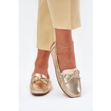 Boto Women's eco leather loafers gold Si Passione | shoptok.hr