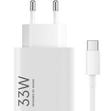  Zidni punjač Xiaomi 33W 3A 1 x USB-A s USB-C kabelom Bijeli BHR9956EU Cijene