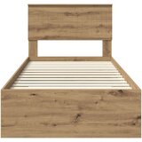  Konstrukcija postelje Umetni hrast 90 x 190 cm Konstruiran les, (5000103327) | Shoptok.si