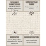 Hanse Home Kremno bela volnena preproga 200x290 cm Eloise – | Shoptok.si
