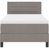  Krevet s prozorskom podlogom i madracem taupe 80x200 cm tkanina | shoptok.hr