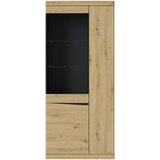 Mömax Vitrina Turino, Antracit | Shoptok.si