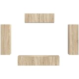  ormar 5 pcs Sonoma hrast | shoptok.hr
