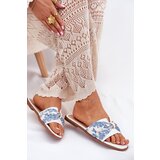 Boto Women's Flat Sandals With Bow White Avenza | ePonuda.com