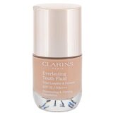 Clarins everlasting Youth Fluid SPF15 puder za posvjetljivanje i učvršćivanje 30 ml nijansa 107 Beige | shoptok.hr