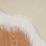  Tepih od umjetne ovčje kože TAFALLA Bijela 60 x 90 cm Poliester | shoptok.hr