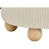 XORA TABURE, les, tekstil krem barve | Shoptok.si