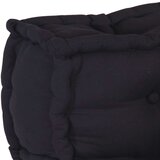  Modularni Poufovi 2 kom Antracit Tkanina | shoptok.hr