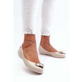 Kesi Women's ballerinas with heart ZAXY light beige | Shoptok.si