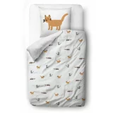 Butter Kings Dječja posteljina za krevet za jednu osobu od pamučnog satena 135x200 cm Cats –