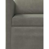 SOFA za 3 osobe Svjetlosiva 190 x 81 x 82 cm Kordura tekstil Slike