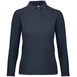 MAJICA DUGI RUKAVI POLO B&C ID.001 LSL/WOMEN 180G TAMNO PLAVA S