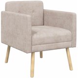  Ukrasna fotelja Bež Tkanina od šenila | shoptok.hr